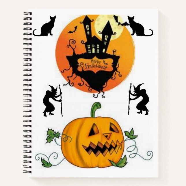 Spiral Notebook Halloween (Front)