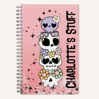 Spiral notebook Halloween themed