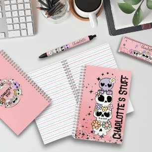 Spiral notebook Halloween themed