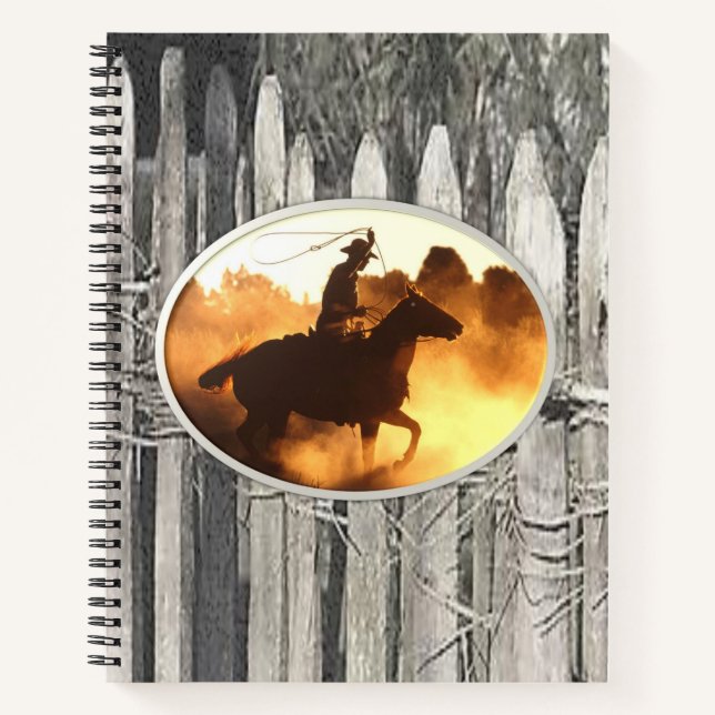 Spiral Notebook Horse (Front)