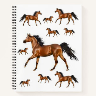 Spiral Notebook Horse