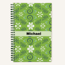 Spiral Notebook - Inspired by green nature