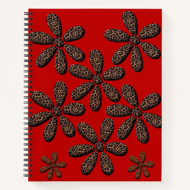 Spiral Notebook Leopard (Front)