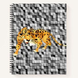 Spiral Notebook Leopard