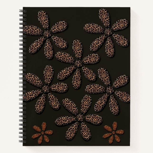 Spiral Notebook Leopard (Front)