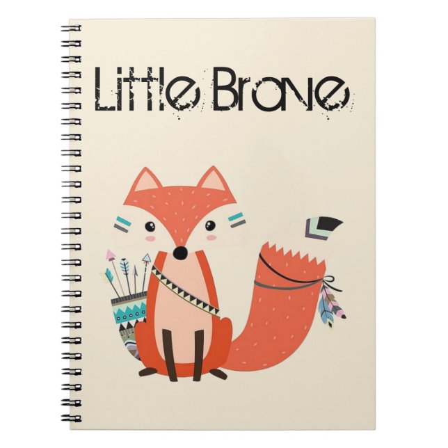 Spiral Notebook - Little Brave (Front)
