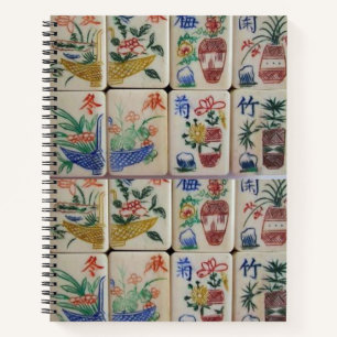 Spiral Notebook Mahjong