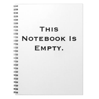 Spiral Notebook. Notebook
