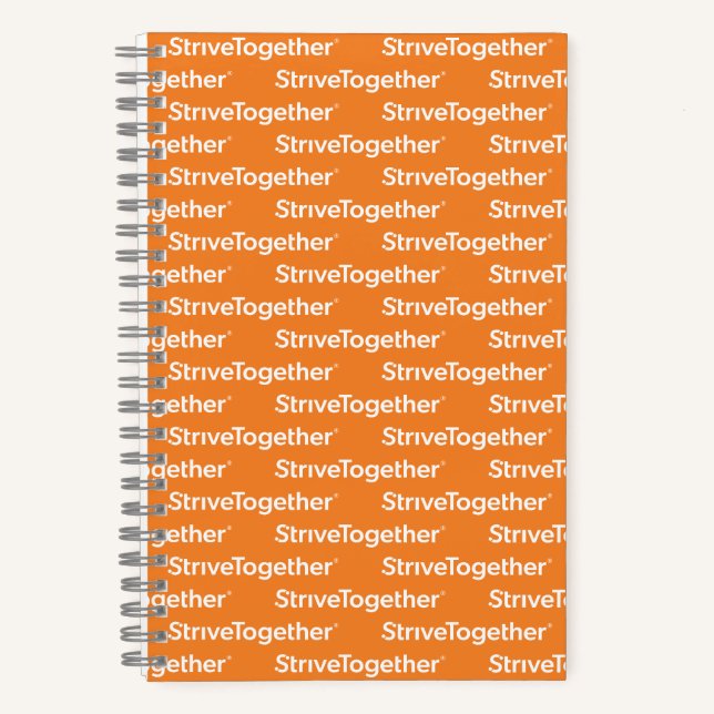 Spiral Notebook - Orange (Front)