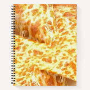 Spiral Notebook Pizza