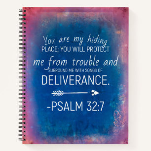 Spiral Notebook - Psalm 32:7