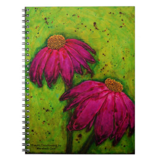 spiral notebook 'Purple Coneflowers'