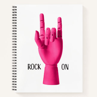Spiral Notebook - Rock On!