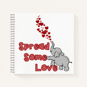 Spiral Notebook - Spread Some Love