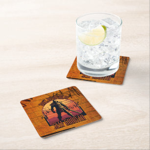 Spiral Notebook Square Paper Coaster
