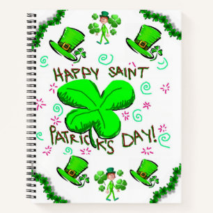 Spiral Notebook St. Patrick's Day