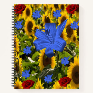 Spiral Notebook Sunflower