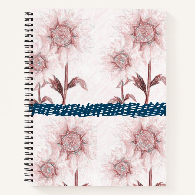 Spiral Notebook Sunflower (Front)