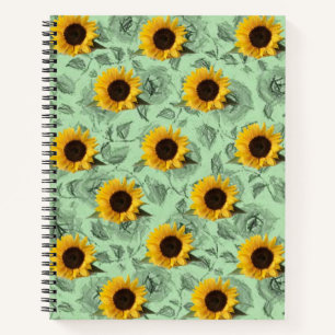 Spiral Notebook Sunflower