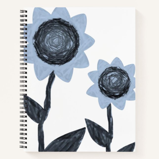 Spiral Notebook Sunflower (Front)