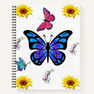 Spiral Notebook Sunflower