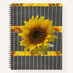Spiral Notebook Sunflower
