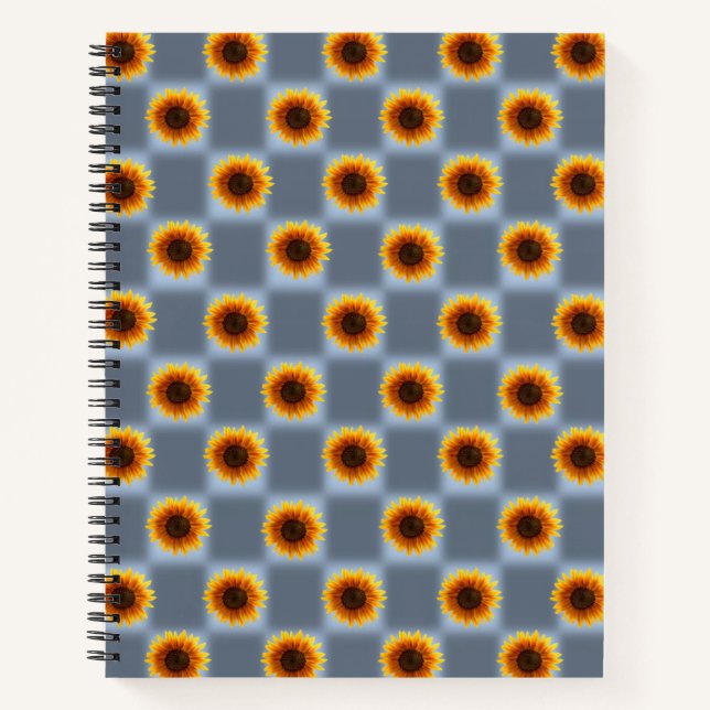 Spiral Notebook Sunflower (Front)