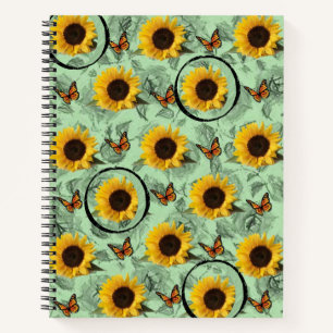 Spiral Notebook Sunflower
