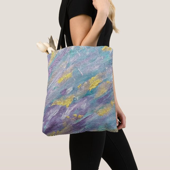 Spiral Notebook Tote Bag (Close Up)