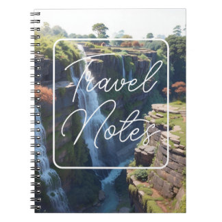 Spiral Notebook - Travel notes - Nature background