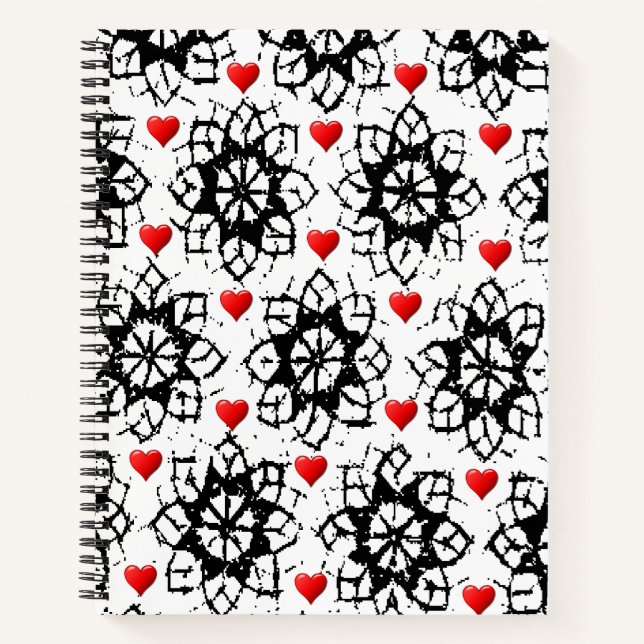 Spiral Notebook Valentine's Day (Front)