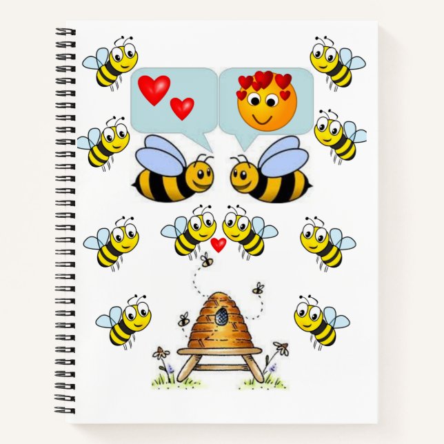 Spiral Notebook Valentine's Day (Front)