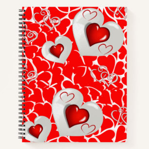 Spiral Notebook Valentine's Day
