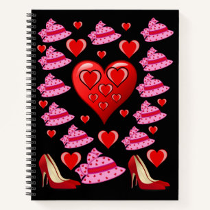 Spiral Notebook Valentine's Day