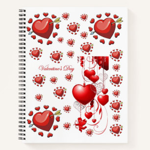 Spiral Notebook Valentine's Day
