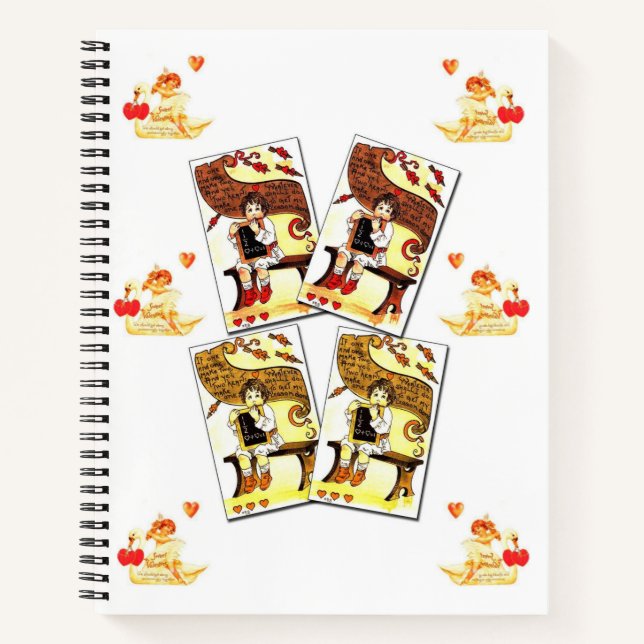 Spiral Notebook Valentine's Day (Front)