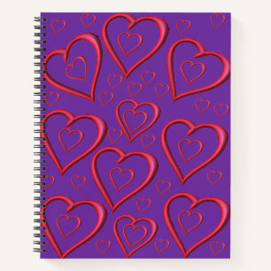 Spiral Notebook Valentine's Day