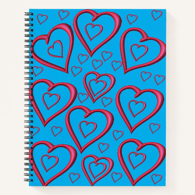 Spiral Notebook Valentine's Day (Front)
