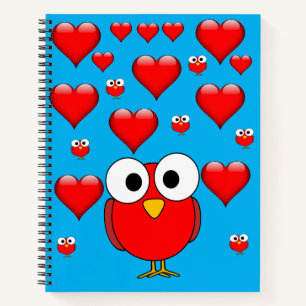 Spiral Notebook Valentine's Day
