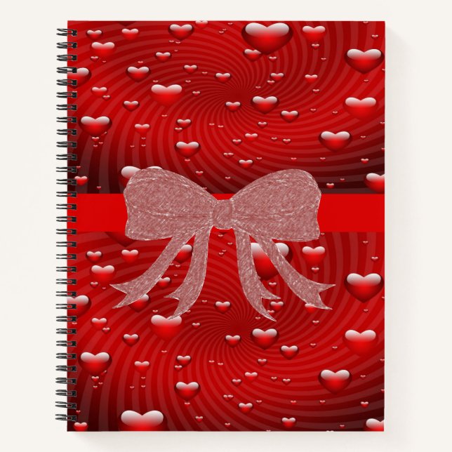 Spiral Notebook Valentine's Day (Front)