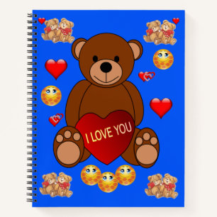 Spiral Notebook Valentine's Day