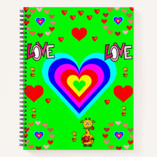 Spiral Notebook Valentine's Day