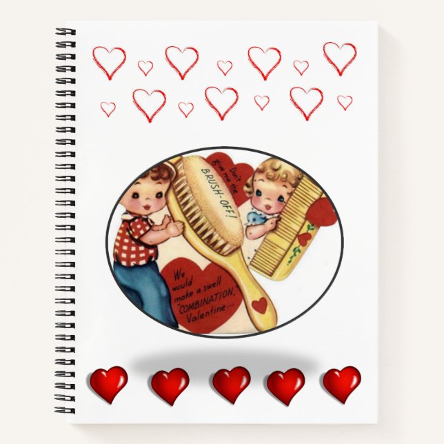 Spiral Notebook Valentine's Day (Front)