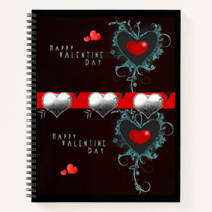 Spiral Notebook Valentine's Day