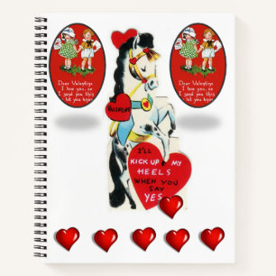 Spiral Notebook Valentine's Day