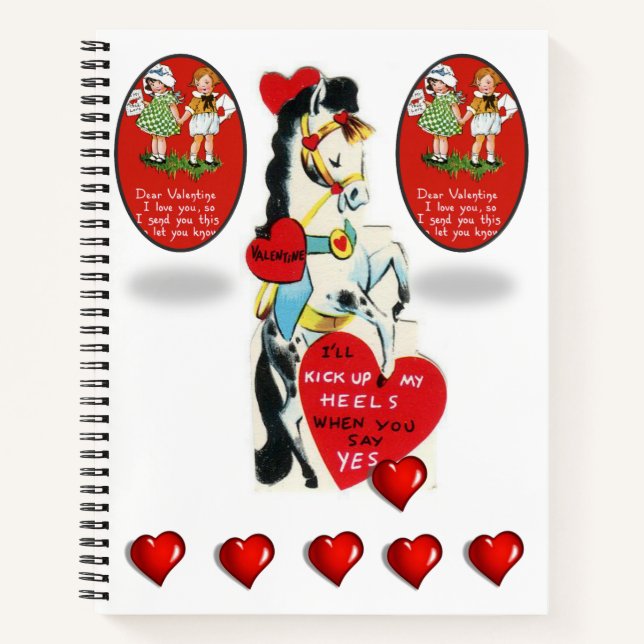 Spiral Notebook Valentine's Day (Front)