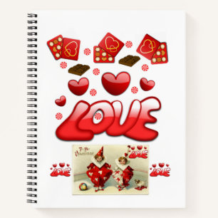 Spiral Notebook Valentine's Day
