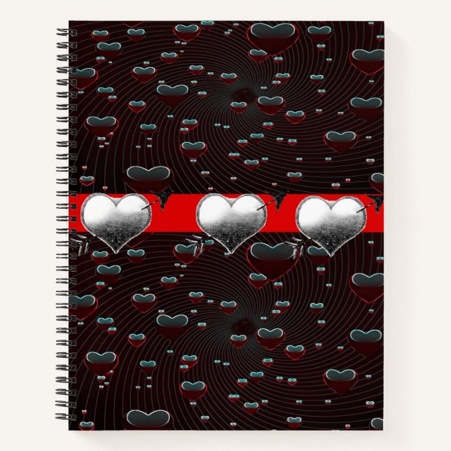 Spiral Notebook Valentine's Day (Front)