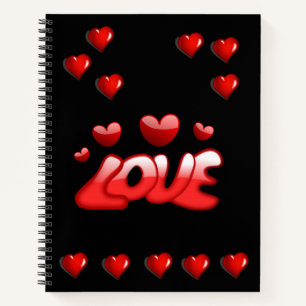 Spiral Notebook Valentine's Day