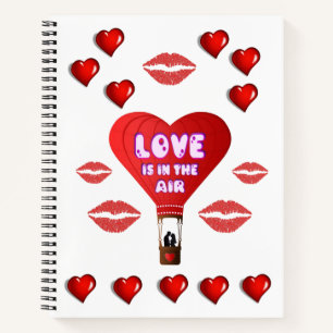 Spiral Notebook Valentine's Day